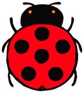 Clip art of ladybug