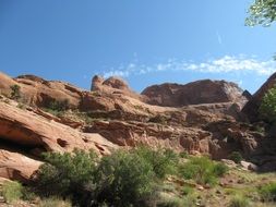 rock desert moab landscape