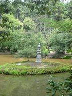 scenic japanese garden