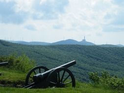 cannon on the mountain