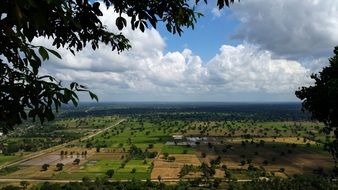 View of Cambodia