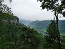 Elbe Valley in a natural park