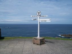 Picture of land s end marker