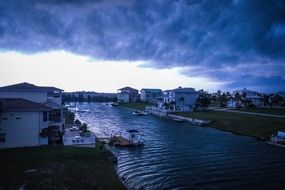 storm clouds over florida