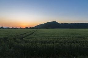 extraordinarily beautiful hokkaido sunset