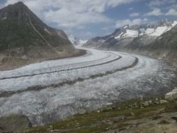 glacier alps