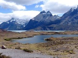 landscape of Chile in South America