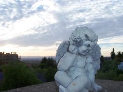 angel like sculpture in mexico