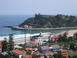 cityscape near the sea