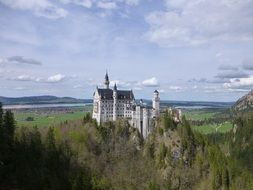 baroque neuschwanstein castle