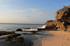 Tropical beach on Bali