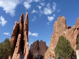 garden of gods in Colorado