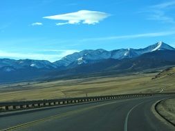 mountains road colorado