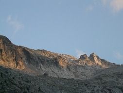 Pico de la maledetta mountains
