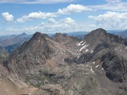 beautiful mountain summer landscape