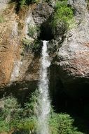 water cascade in the Pyrenees