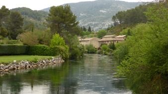 landscape in Provence France