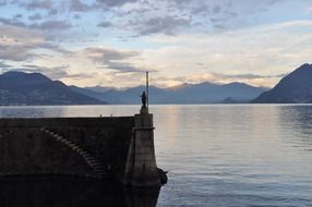 Landscape of Lago Maggiore