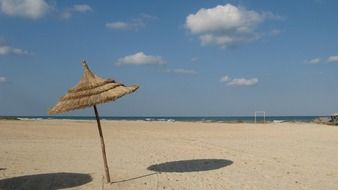 sun umbrella in tunisia