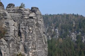 Elbe Sandstone Mountains in Saxon Switzerland