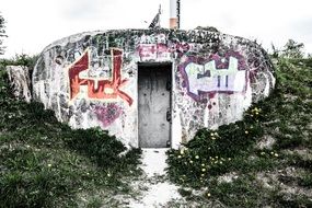 concrete bunker in ulm