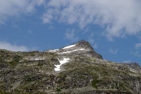 mountain range high tauern