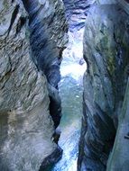 water among the gorge