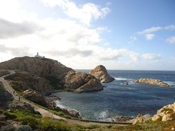 Landscape of the Greek island