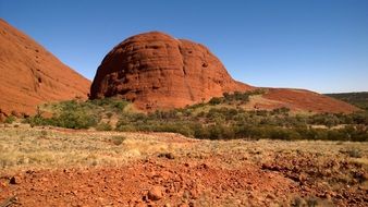 Kata Tjuta is a mountain in Australia