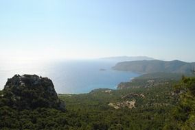 aerial view of Rhodes