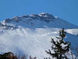 mountain snowy