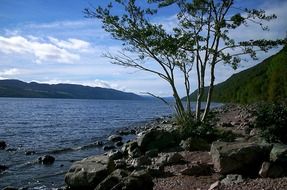 lake loch ness in scotland