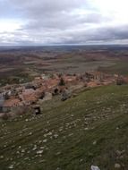 atienza dramatic landscape with people