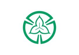 japanese flower round sign drawing