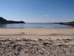 sandy coast of norway