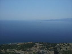 seascape near the rocks