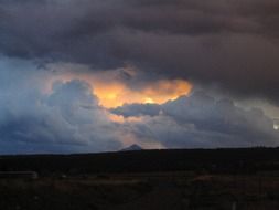 storm cloud clouds