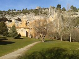 The Canon del Rio Lobos Nature Park, situated in the provinces of Soria and Burgos