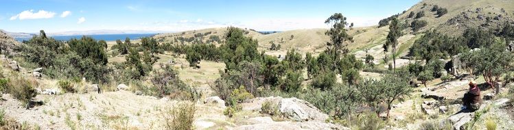 lake titicaca in bolivia