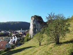 urban landscape of Blaubeuren