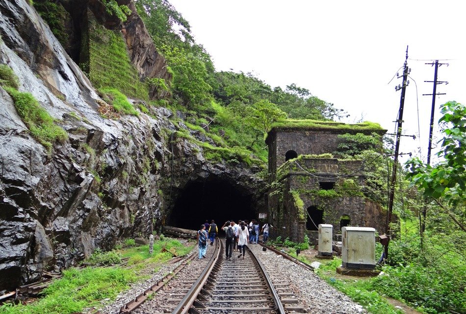 railroad tunnel mountain