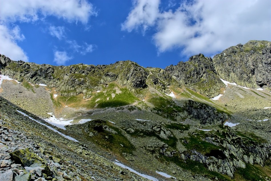 view of the Tatras in Slovakia