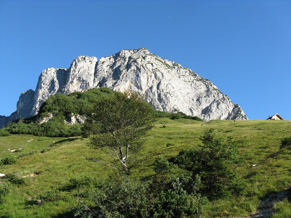 Beautiful mountains in Unterberg