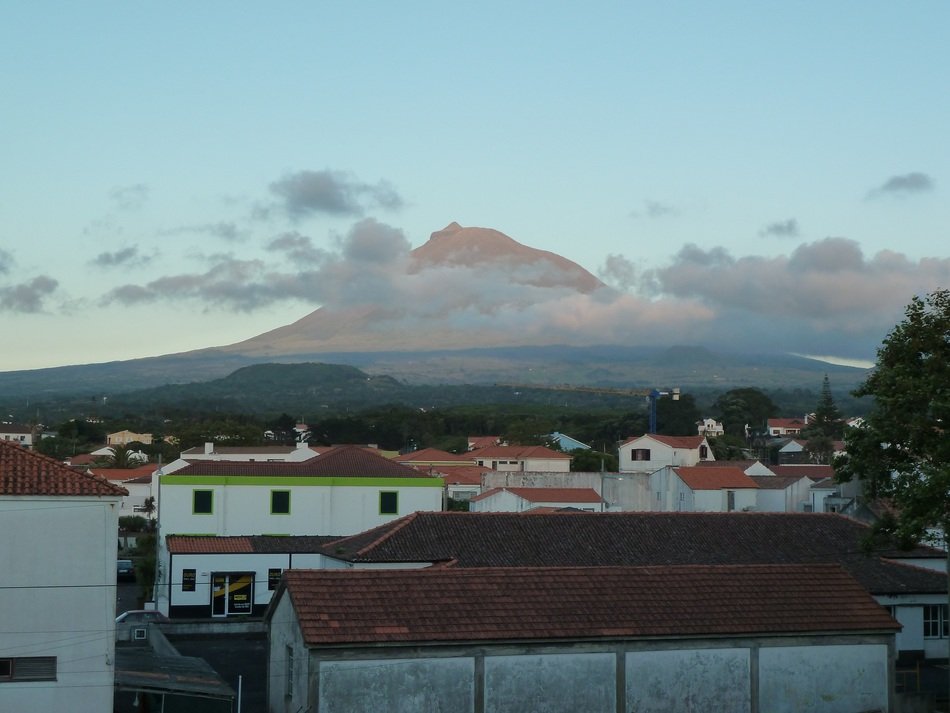 Volcano on the Azores