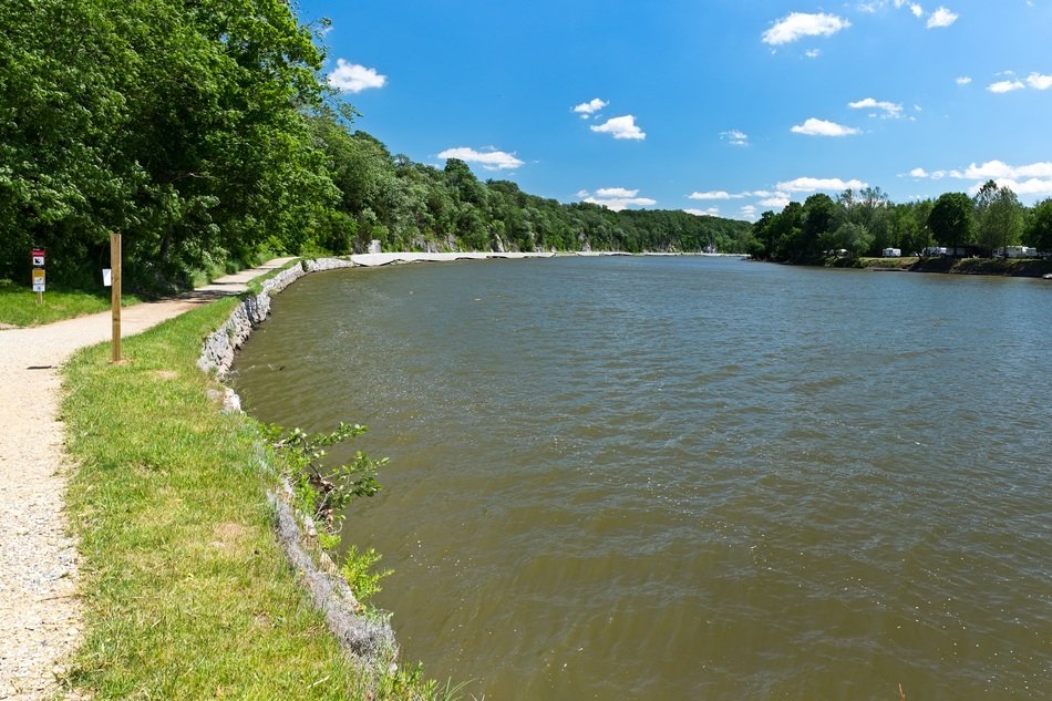 canal in Chesapeake National Historical Park