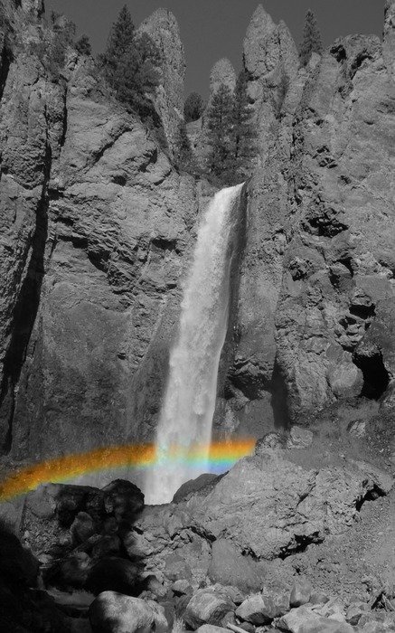 fusion photography waterfall