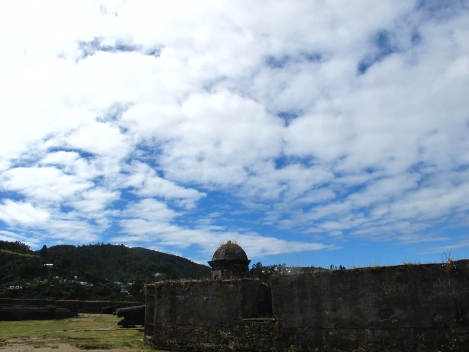 Landscape of the south of Chile