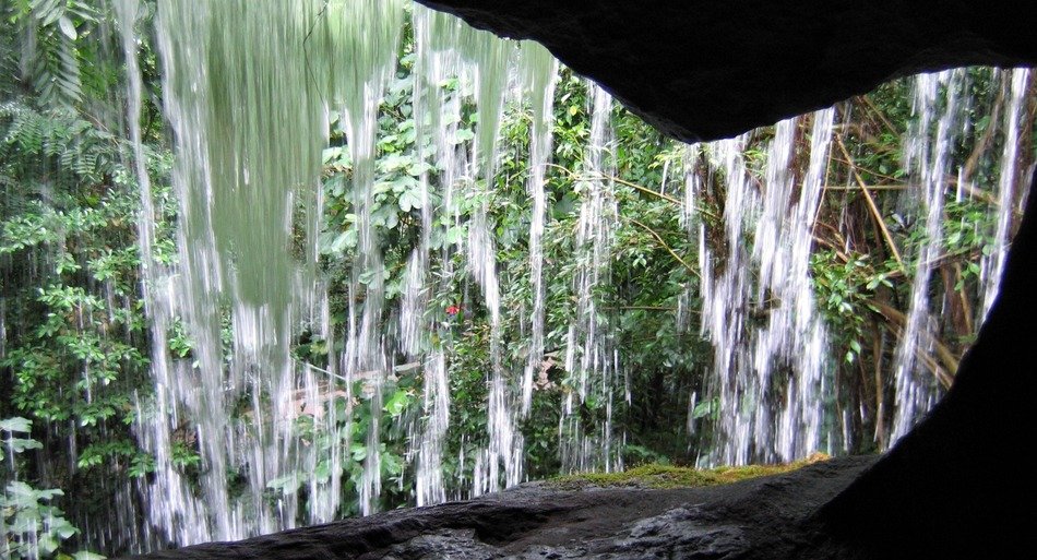 waterfall from the inside