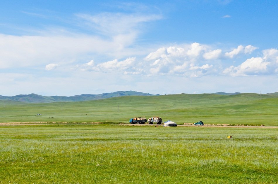 Countryside in Mongolia