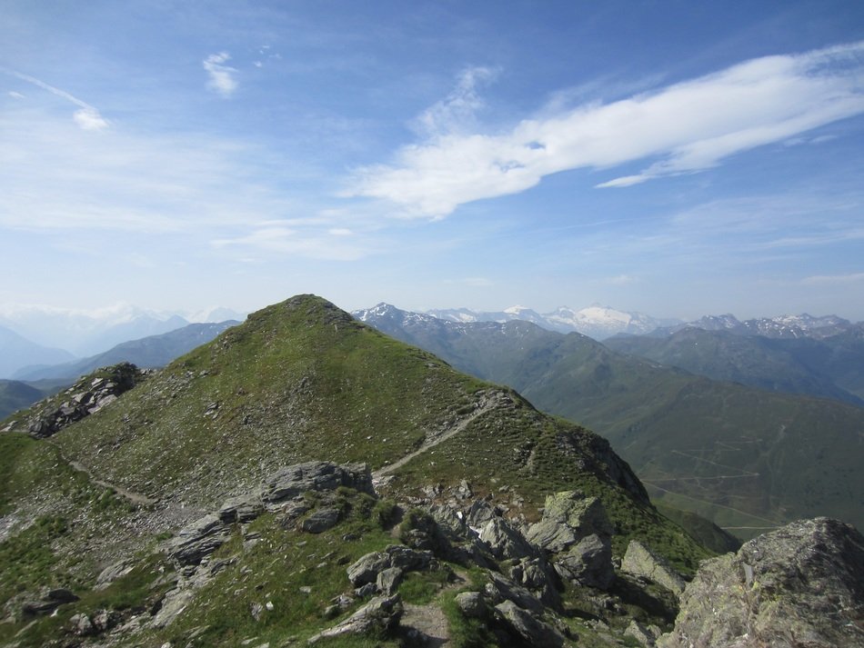 mountain view alpine nature